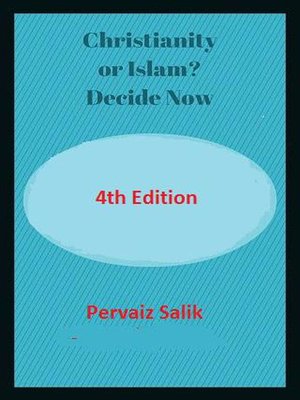 cover image of Christianity or Islam? Decide Now